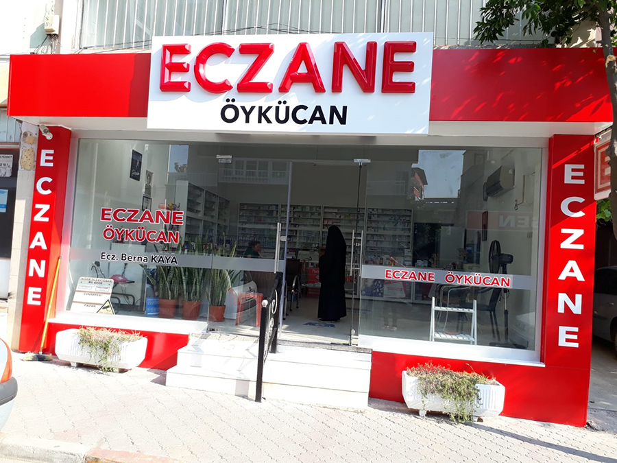 ŞİŞLİ ECZANE TABELASI